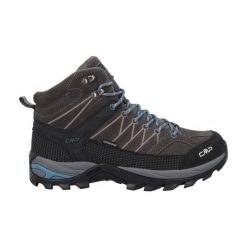 Buty trekkingowe CMP RIGEL MID BLUE. Niebieskie trekkingi męskie CMP, bez zapięcia. W wyprzedaży za 399.99 zł.