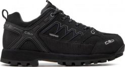 Buty trekkingowe męskie CMP Moon Low czarne r. 44. Czarne trekkingi męskie CMP, bez zapięcia. Za 450.00 zł.