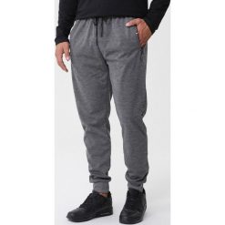 Szare Spodnie Inundation. Szare spodnie sportowe męskie Born2be, l, bez wzorów, z dzianiny, climacool (adidas). Za 49.99 zł.
