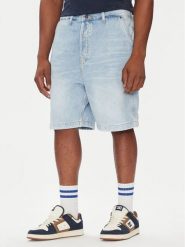 DC Shoes Szorty jeansowe Carpenter ADYDS03022 Błękitny Baggy Fit. Niebieskie szorty męskie DC Shoes, bez wzorów, z bawełny. Za 259.99 zł.