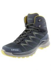 Buty trekkingowe męskie Lowa Innox Pro Gtx Mid. Niebieskie trekkingi męskie Lowa, z materiału, za kostkę, bez zapięcia. Za 798.50 zł.