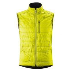 Kurtka puchowa bez rękawów Gonso Primaloft. Zielone kurtki męskie Gonso, bez wzorów, z puchu, sportowe, bez kaptura. Za 621.50 zł.