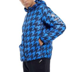 Kurtka MUNICH WINDBRAKER FLASH Niebieski. Niebieskie kurtki męskie munich, bez wzorów, z tkaniny, bez kaptura. Za 292.99 zł.