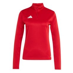 Bluza damska adidas Entrada 26 Training Top. Białe bluzy damskie Adidas, bez wzorów, z materiału, bez ramiączek, bez kaptura. Za 121.99 zł.
