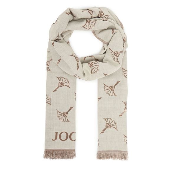 Szal JOOP!. Brązowe szaliki męskie JOOP!, bez wzorów. Za 209.99 zł.