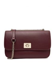 Nine West Torebka CEO-TENNESSEE-I-LDA8206 Bordowy. Czerwone torebki do ręki damskie Nine West, bez wzorów, z materiału, bez dodatków. Za 249.99 zł.