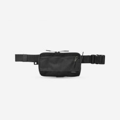 Organizer portfel trekkingowy Forclaz Travel XL. Czarne portfele męskie FORCLAZ, bez wzorów. Za 54.99 zł.