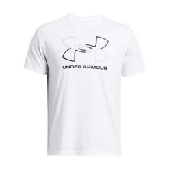 Koszulka sportowa męska Under Armour Gl Foundation Uodate. Białe koszulki sportowe męskie Under Armour, m, bez wzorów, bez ramiączek, na fitness i siłownię. Za 169.00 zł.