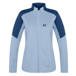 Damska bluza z zamkiem błyskawicznym Hannah Nemea. Niebieskie bluzy damskie Hannah, bez wzorów, z materiału, sportowe, bez ramiączek, bez kaptura. Za 344.80 zł.