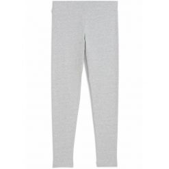 Młodzieżowe legginsy ESS PUMA Light Gray Heather. Szara legginsy damskie Puma, bez wzorów, z gumy. Za 99.00 zł.