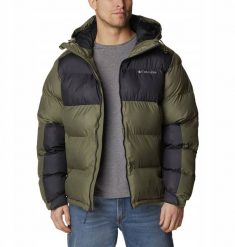 Kurtka męska Columbia Pike Lake II Hooded Jacket zielone S (2050931399). Zielone kurtki męskie Columbia, m, bez wzorów, bez kaptura. Za 635.00 zł.