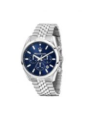 Maserati Zegarek Attrazione R8853151025 Srebrny. Szare zegarki męskie maserati, bez wzorów, srebrne. Za 1,149.00 zł.