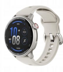 Smartwatch STELIO Smartwatch sportowy Activ AI 46mm GPS Srebrny. Szare zegarki smartwatch NoName, bez wzorów. Za 399.00 zł.
