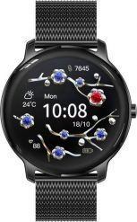 Smartwatch Rubicon RNBE66 Czarny (sr014e). Czarne zegarki smartwatch Rubicon, bez wzorów. Za 159.00 zł.