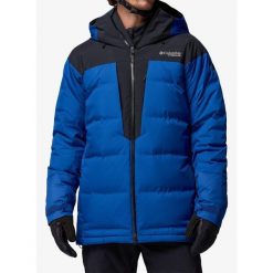 Kurtka narciarska Columbia Glacier Ridge Down Jacket. Niebieskie bielizna sportowa damska Columbia, l, bez wzorów, bez kaptura, narciarskie. Za 1,050.99 zł.