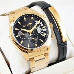 Zegarek Paul Lorens Zestaw męski zegarek SALADO PL20003B-1D1 + bransoletka. Zegarki męskie Paul Lorens, bez wzorów. Za 339.00 zł.