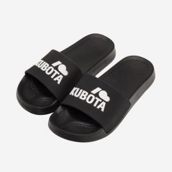 Second Life - Klapki Kubota Basenowe Basic Czarne - Stan Dobry. Czarne klapki damskie Kubota, bez wzorów, z materiału, bez zapięcia. Za 51.99 zł.
