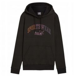 Damska Bluza Polarowa Z Logo Ess+ Lab. Czarne bluzy damskie Puma, bez wzorów, z polaru, bez ramiączek, bez kaptura. Za 282.99 zł.