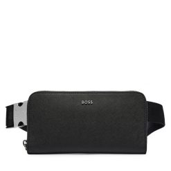 Nerka BOSS. Czarne saszetki i nerki męskie Boss, bez wzorów. Za 724.99 zł.
