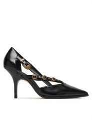 PINKO Szpilki Lady 02 SD0495 E037 Czarny. Czarne szpilki damskie Pinko, bez wzorów, ze skóry, bez obcasa, na szpilce, bez zapięcia. Za 1,119.00 zł.