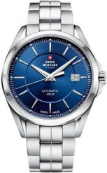 Zegarek Head Zegarek męski Swiss Military by Chrono SMA34085.03 srebrny. Szare zegarki męskie Head, bez wzorów, srebrne. Za 3,290.00 zł.