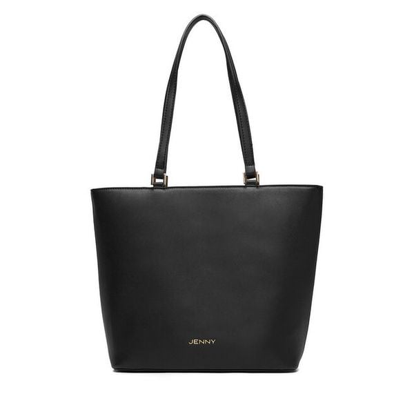 Torebka JENNY. Czarne shopperki damskie Jenny, bez wzorów, bez dodatków. Za 139.99 zł.