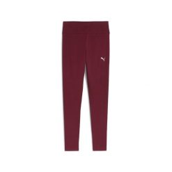Damskie legginsy Puma ESS. Czerwone legginsy damskie Puma, bez wzorów, z bawełny. Za 139.00 zł.