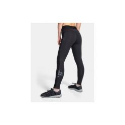 Damskie legginsy Kilpi Lisbrock. Czarne legginsy damskie Kilpi, bez wzorów, z dzianiny. Za 240.00 zł.