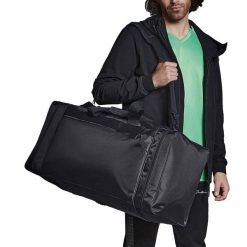 Sportowa Torba Sportowa Jumbo 74 Litry Jeden Rozmiar. Czarne torby na ramię męskie QUADRA, z materiału, na ramię. Za 260.99 zł.