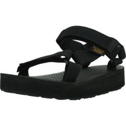 Sandały TEVA C MIDFORM UNIVERS Czarny. Czarne sandały damskie Teva, bez wzorów, z tkaniny, sportowe, bez zapięcia. Za 195.99 zł.