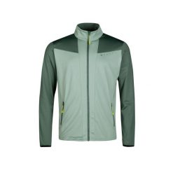 Bluza trekkingowa męska Halti Crosser. Zielone bluzy męskie Halti, m, bez wzorów, bez ramiączek, bez kaptura. Za 499.99 zł.