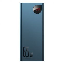 PowerBank Baseus Adaman Metal 20000mAh, PD, QC 3.0, 65W, 2xUSB + USB-C + micro USB, (niebieski). Niebieskie powerbanki Baseus. Za 220.00 zł.