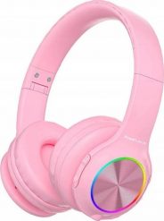 Słuchawki PowerLocus PLED Różowy (pwl-pled-pink). Czerwone słuchawki bezprzewodowe PowerLocus. Za 143.57 zł.
