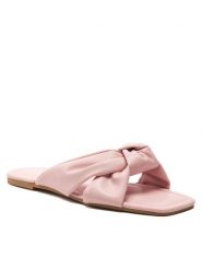 ONLY Shoes Klapki Onlmillie-4 15320205 Różowy. Czerwone klapki damskie ONLY Shoes, bez wzorów, ze skóry, bez obcasa, bez zapięcia. Za 119.99 zł.