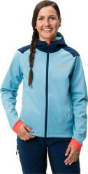 Vaude Kurtka wodoodporna sportowa damska Vaude Qimsa - niebieska 36. Niebieskie kurtki sportowe damskie Vaude, bez wzorów, bez ramiączek, bez kaptura. Za 343.85 zł.