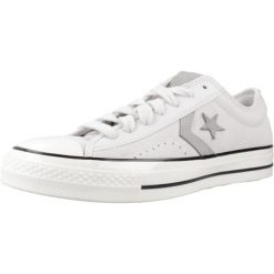 Buty CONVERSE STAR PLAYER 76 SUEDE REMIX Szary. Szare buty zimowe męskie Converse, bez wzorów, z tkaniny, bez obcasa, bez zapięcia. Za 384.21 zł.
