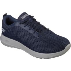 Buty sportowe męskie Skechers Go Walk Max. Niebieskie buty sportowe męskie Skechers, bez wzorów, bez zapięcia. Za 390.00 zł.
