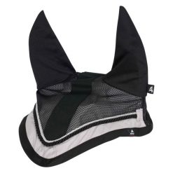 Czapka z muchą dla koni Euro-Star Basic. Czarne czapki damskie EURO-STAR, na lato, bez wzorów, retro. Za 121.00 zł.