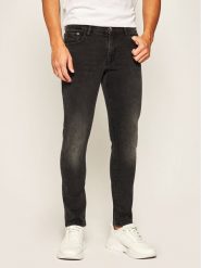 Iceberg Jeansy 20EI1P02SK16003 Czarny Slim Fit. Czarne jeansy męskie Iceberg, z bawełny. Za 569.99 zł.
