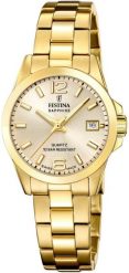 Zegarek damski Festina F20050-2 złoty. Żółte zegarki damskie Festina, złote. Za 1,314.70 zł.