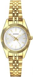 Zegarek Sekonda Zegarek damski Sekonda 40729 złoty. Żółte zegarki damskie Sekonda, złote. Za 321.00 zł.