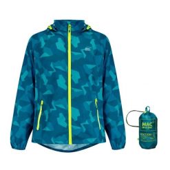 Kurtka wodoodporna Mac In A Sac Edition. Niebieskie kurtki męskie Mac In A Sac, m, bez wzorów, bez kaptura. Za 356.00 zł.