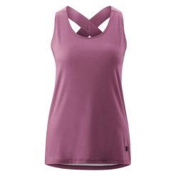 Damski tank top Gonso Stefani. Czerwone topy damskie Gonso, bez wzorów, sportowe, bez kołnierzyka, bez ramiączek. Za 294.50 zł.
