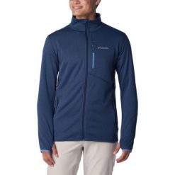 Polarowy sweter męski Columbia Park View Fleece Full Zip. Niebieskie swetry męskie Columbia, na zimę, l, bez wzorów, z polaru, sportowe, bez kołnierzyka, bez ramiączek. Za 329.00 zł.