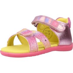 Sandały AGATHA RUIZ DE LA PRADA 212903 Rose. Czerwone sandały damskie Agatha Ruiz de la Prada, bez wzorów, z tkaniny, bez obcasa, bez zapięcia. Za 115.99 zł.