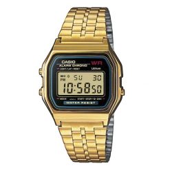 Zegarek Casio. Żółte zegarki męskie Casio, bez wzorów, złote. Za 299.99 zł.