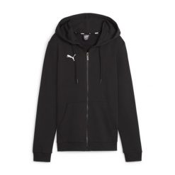 Bluza damska z kapturem Puma Team Goal 23. Czarne bluzy damskie Puma, l, bez wzorów, z bawełny, bez ramiączek, z kapturem. Za 173.19 zł.