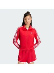Adidas Bluza Firebird Classic KQ6529 Czerwony Regular Fit. Czerwone bluzy damskie Adidas, s, bez wzorów, z syntetyku, bez ramiączek, bez kaptura. Za 328.99 zł.