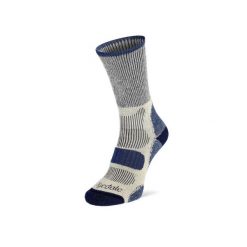 Skarpetki trekkingowe Bridgedale Hike Lt Merino C Boot. Niebieskie skarpety męskie Bridgedale, bez wzorów, z bawełny. Za 91.99 zł.