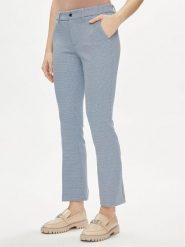 Liu Jo Spodnie materiałowe MA4310 J4063 Niebieski Regular Fit. Niebieskie spodnie materiałowe damskie Liu Jo, bez wzorów, z materiału. Za 589.99 zł.